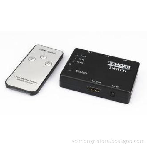 HDMI 3 in 1 Switch / Splitter compatible with HD-DVD Sky-HD